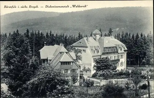Ak Bärenfels Altenberg im Erzgebirge, Diakonissenanstalt Waldesruh