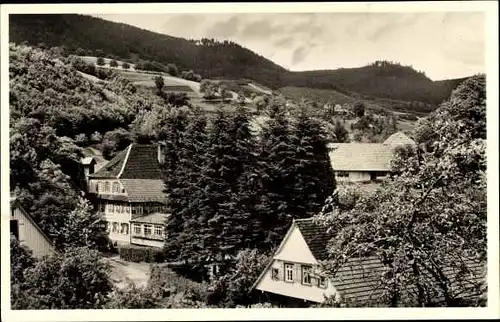 Ak Oberharmersbach Ortenaukreis, Gasthof und Pension Sonne