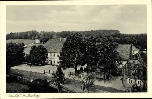 Ak Grillenburg Tharandt im Erzgebirge, Gasthof