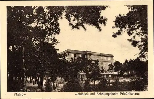 Ak Blankenfelde Mahlow Brandenburg, Erholungsheim Prießnitzhaus