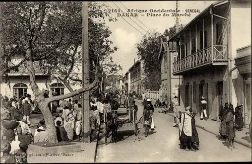 Ak Dakar Senegal, Place du Marché