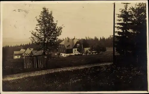 Foto Ak Kipsdorf Altenberg im Erzgebirge, Ortschaft