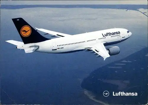 Ak Airbus A 310-300, Lufthansa, Passagierflugzeug