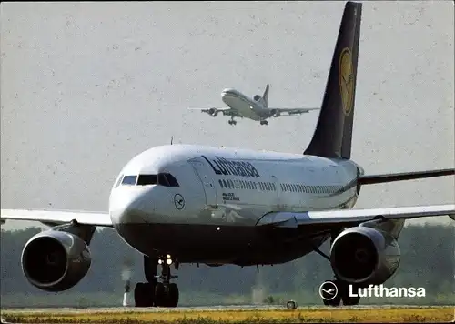 Ak Airbus A 310-200, Lufthansa, Passagierflugzeug