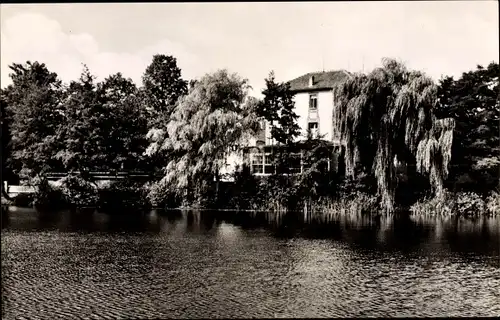 Ak Wendisch Rietz in Brandenburg, Ferienheim Haus am Glubigsee