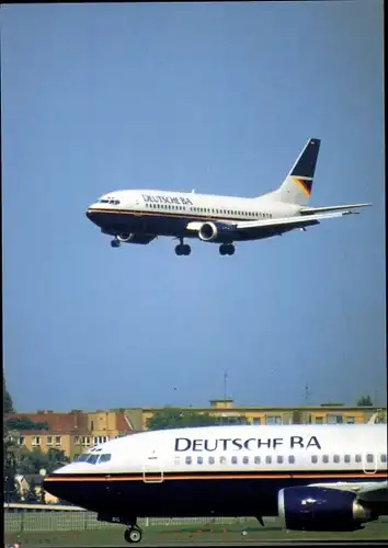 Ak Passagierflugzeug, Deutsche BA, Boeing 737 300