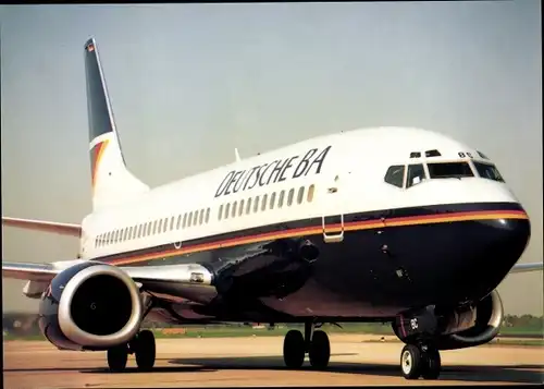 Ak Deutsche BA, Boeing 737 300, Passagierflugzeug