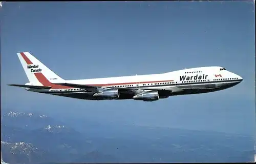Ak Wardair Canada, Boeing 747, Passagierflugzeug