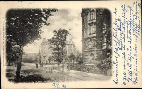 Ak Hamburg Altona, Bei der Friedenseiche