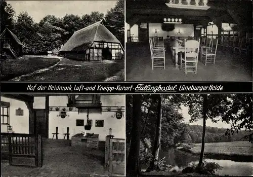 Ak Bad Fallingbostel Lüneburger Heide, Niedersachsenhaus, Erinnerungsstätte