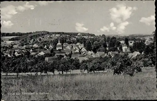 Ak Eberstadt bei Buchen im Odenwald, Totalansicht