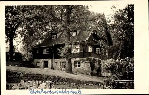 Foto Ak Ihringshausen Fuldatal Hessen, Reinhartswaldschule