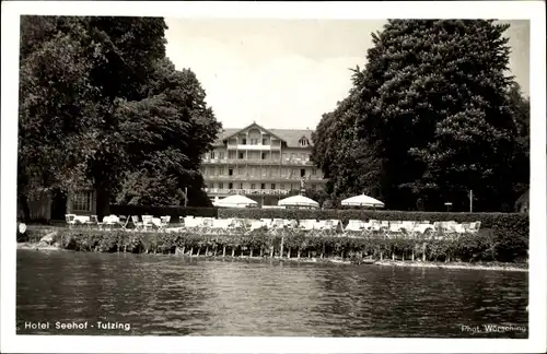 Ak Tutzing in Oberbayern, Hotel Seehof