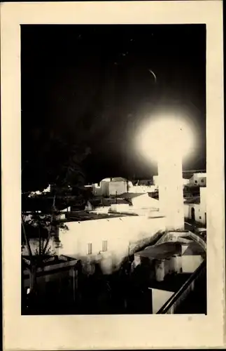 Foto Ak Aïd el-Kebir Marokko, la petite mosquée de nuit