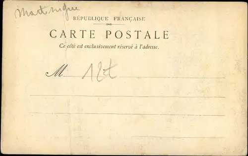 Künstler Ak Saint Pierre Martinique, Le Lendemain de la Catastrophe du Mai 1902