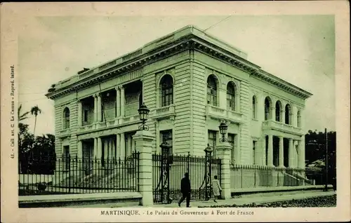 Ak Fort de France Martinique, Le Palais du Gouverneur