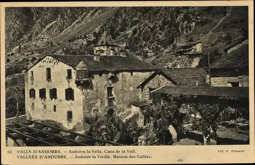 Ak Andorra la Vella Andorra, Casa de la Vall