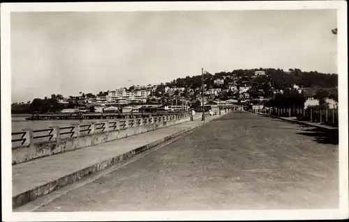 Ak Milon Fort de France Martinique, Le Boulevard Maritime