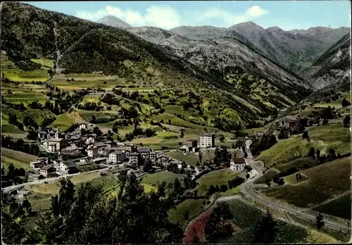Ak La Massana Andorra, Vue générale, sommets pyrénéens, Vallée d'Arinsal