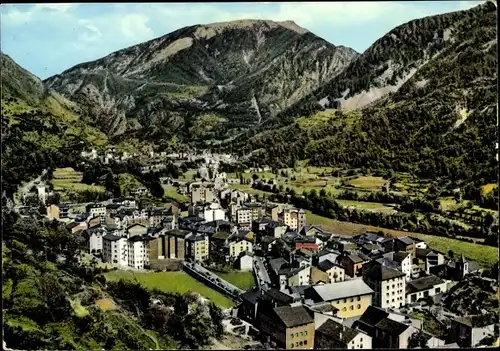 Ak Andorra la Vella Andorra, Vue générale