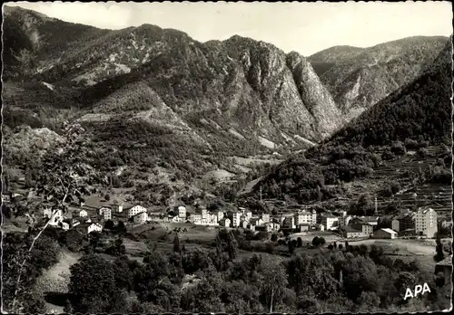 Ak Les Escaldes Andorra, Vue générale