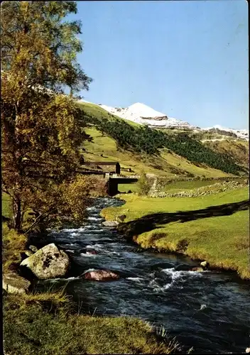 Ak Ingles Andorra, Promenade en Automne dans la vallée