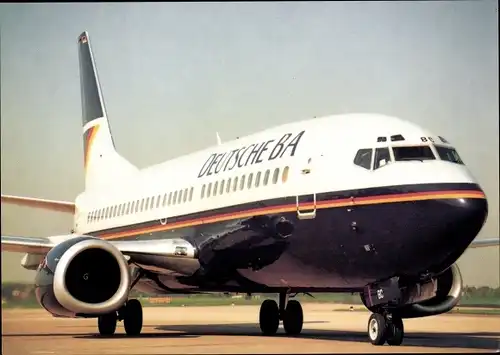 Ak Deutsche BA, Boeing 737 300, Passagierflugzeug