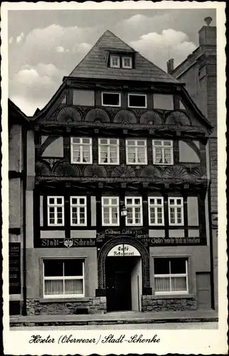 Ak Höxter in Nordrhein Westfalen, Stadtschenke