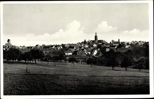 Ak Strümpfelbrunn Waldbrunn Neckar Odenwald Kreis, Ortsansicht