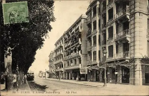 Ak Tunis Tunesien, L'Avenue Jules Ferry