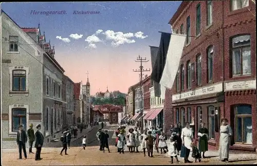 Ak Herzogenrath in Nordrhein Westfalen, Kleikstraße