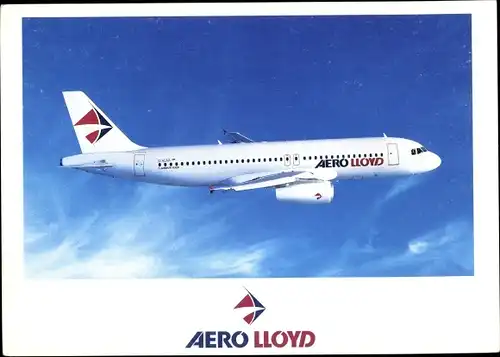 Ak Deutsches Passagierflugzeug, Aero Lloyd, Airbus A320
