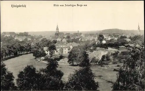 Ak Königsbrück in der Oberlausitz, Panorama