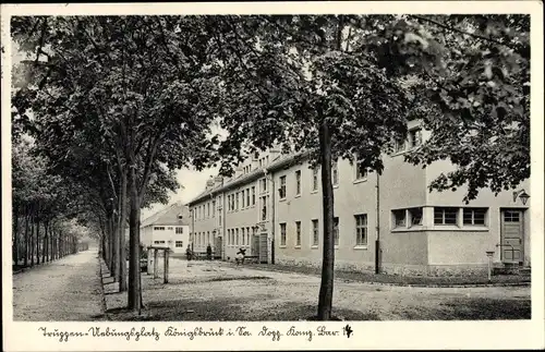 Ak Königsbrück in der Oberlausitz, Truppenübungsplatz, Dopp. Komp Bau 14