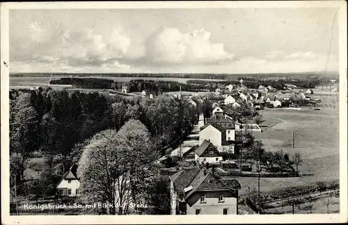 Ak Königsbrück in der Oberlausitz, Blick auf Stenz