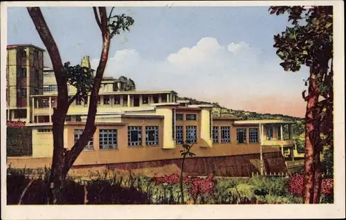 Ak Fort de France Martinique, Lycée Schoelcher, Lyzeum