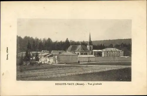 Ak Benoite Vaux Meuse, Vue générale