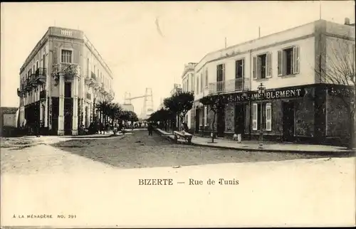 Ak Bizerte Tunesien, Rue de Tunis
