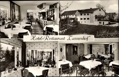 Ak Bellinghausen Königswinter Nordrhein Westfalen, Hotel Restaurant Tannenhof
