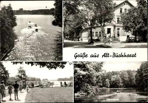 Ak Alt Buchhorst Grünheide Mark, Gaststätte am Möllensee, Kiesschacht