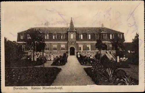 Ak Bornholm Dänemark, Ronne Missionshotel