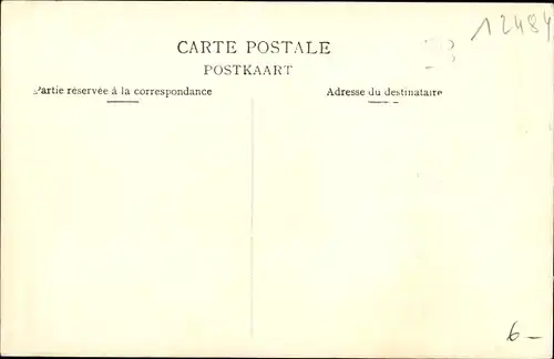 Ak Paliseul Wallonien Luxemburg, Pensionnat des Abys, La Salle de récréation un jour de fête