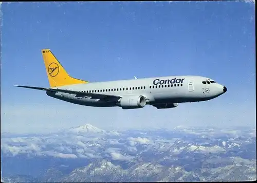 Ak Deutsches Passagierflugzeug, Condor, Boeing 737-300