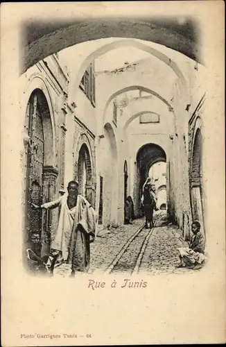 Ak Tunis Tunesien, Rue à Tunis, enfants