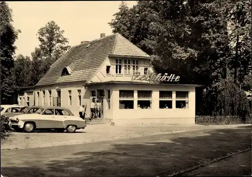 Ak Bad Saarow Pieskow Brandenburg, HO Gaststätte Pechhütte