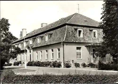 Ak Bad Saarow Pieskow Brandenburg, Gasthaus Eibenhof des Präsidiums des Kulturbundes der DDR