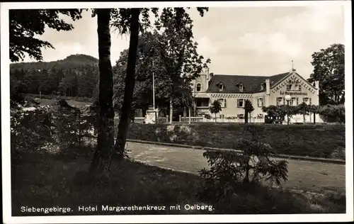 Ak Königswinter am Rhein, Siebengebirge, Hotel Margarethenkreuz, Oelberg