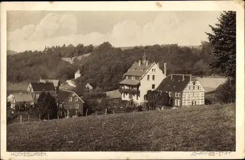 Ak Hückeswagen an der Wupper, Johannes Stift, Stadtwappen