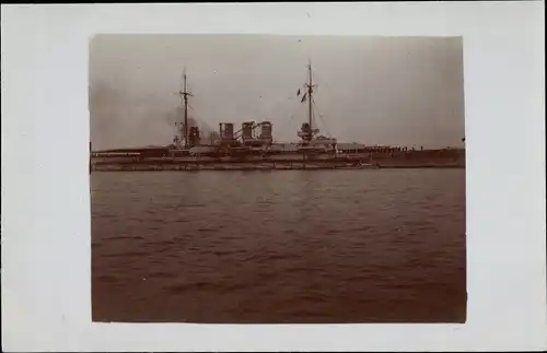 Foto Ak Deutsches Kriegsschiff, SMS Thüringen