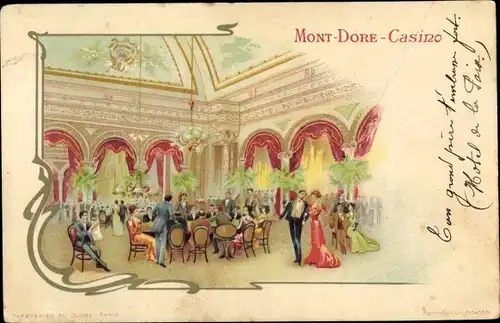 Litho Le Mont Dore Puy de Dôme, Casino